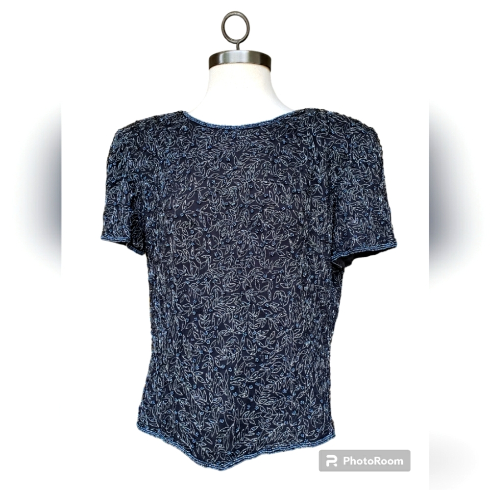 Vintage Papéll Evening fully beaded top
